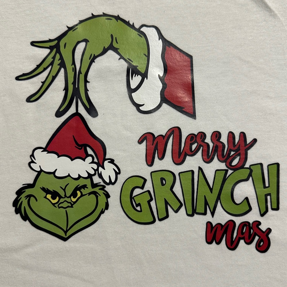 Merry Grinchmas Graphic Tee             Sizes 2T-3X